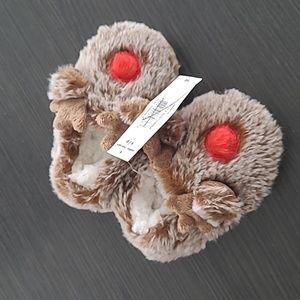 Joe fresh toddler slippers NWT 6-7